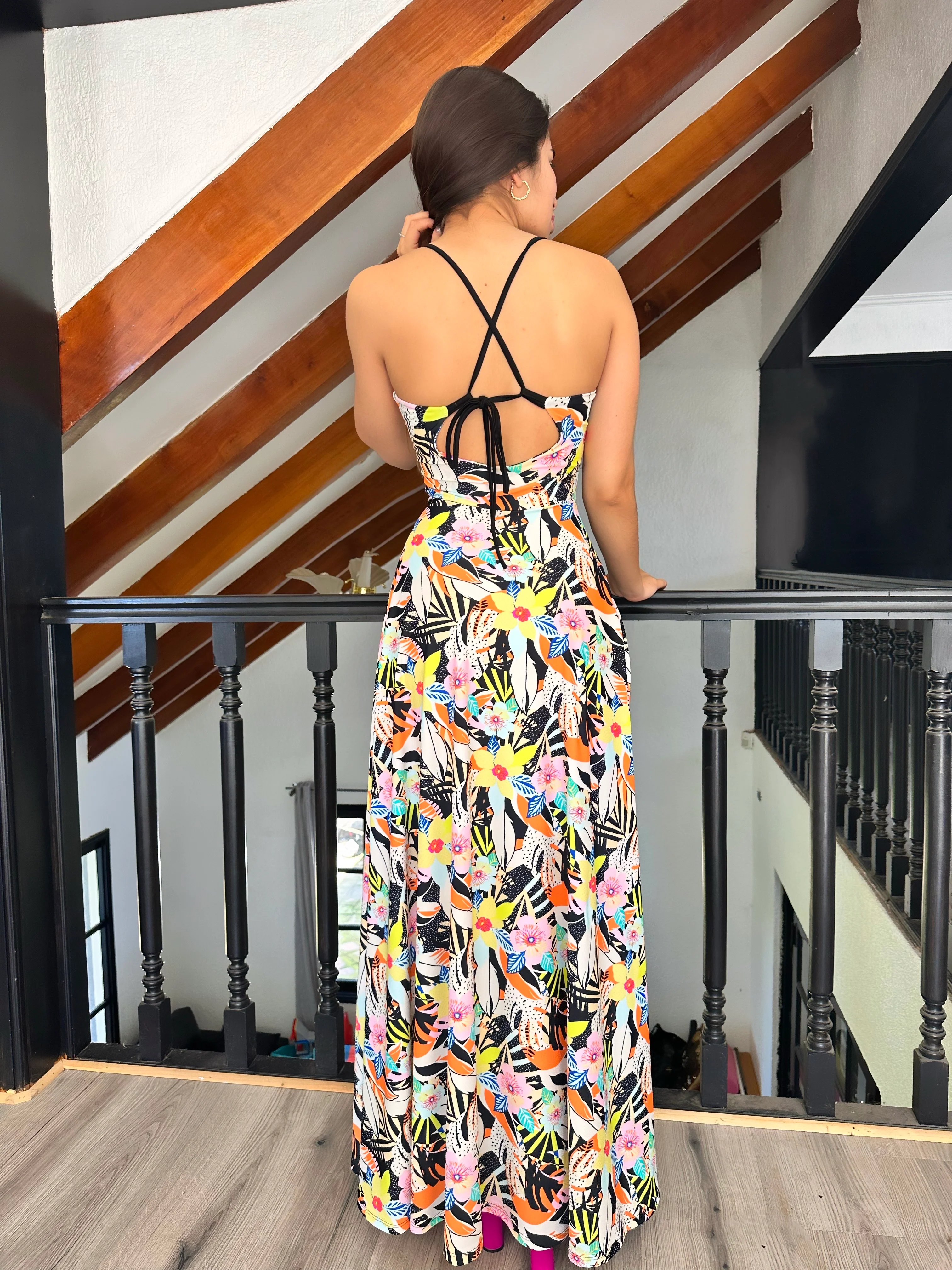 MAXI DRESS MAITE ESTAMPADO A ELECCIÓN - Image 2